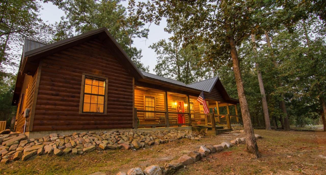 Shine On Harvest Moon W Bbq Villa Broken Bow Exterior foto